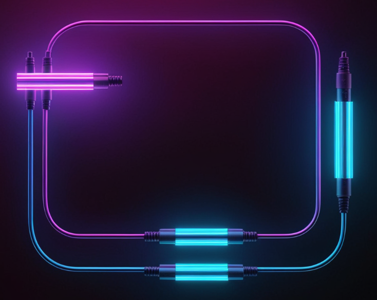 Diagrama de circuito en serie