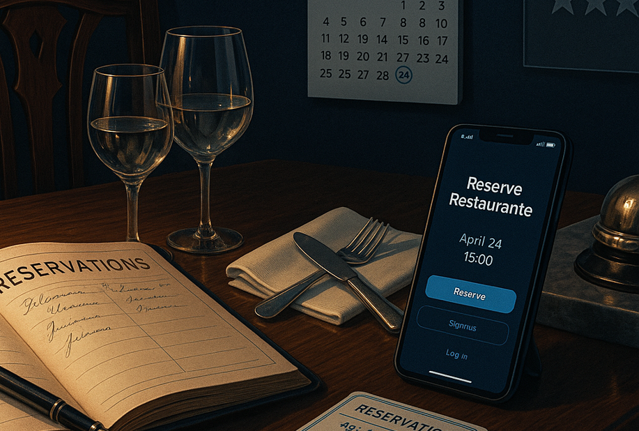 Captura de Reservas Restaurante